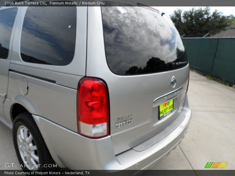 Platinum Metallic / Medium Gray 2006 Buick Terraza CXL