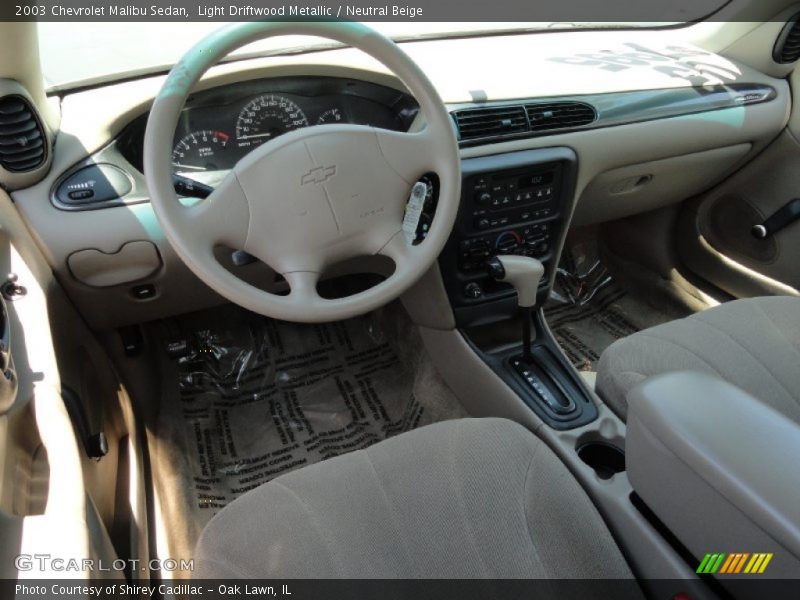 Light Driftwood Metallic / Neutral Beige 2003 Chevrolet Malibu Sedan