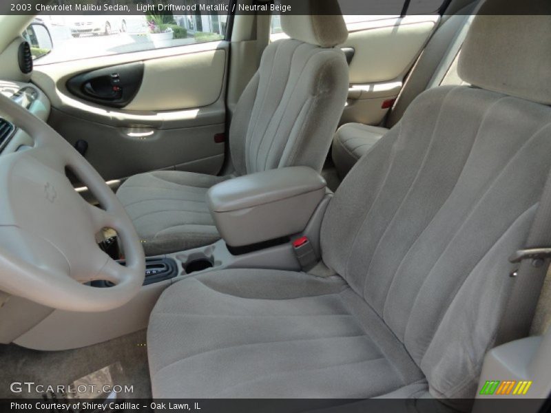 Light Driftwood Metallic / Neutral Beige 2003 Chevrolet Malibu Sedan