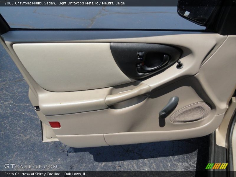 Light Driftwood Metallic / Neutral Beige 2003 Chevrolet Malibu Sedan