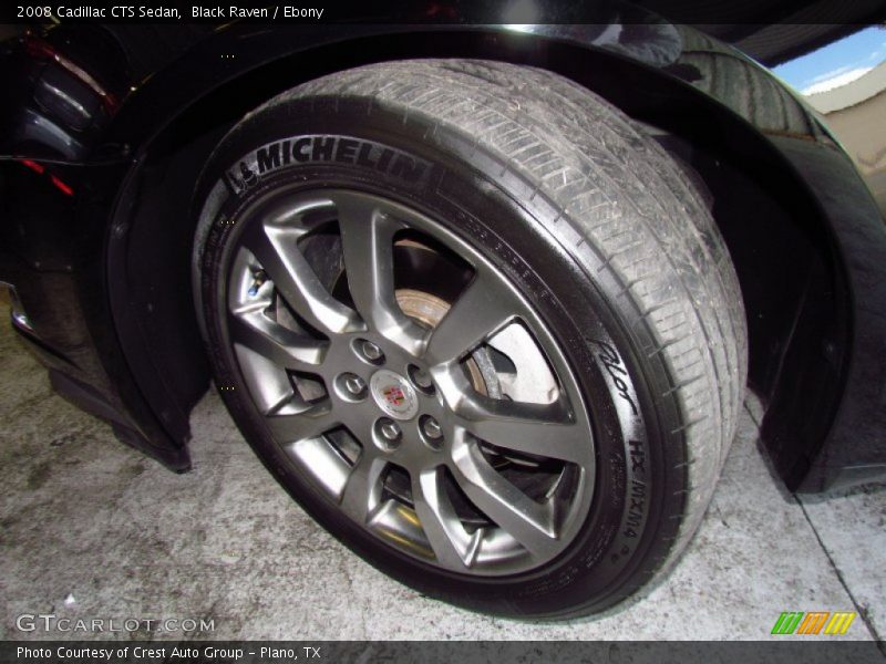 Black Raven / Ebony 2008 Cadillac CTS Sedan