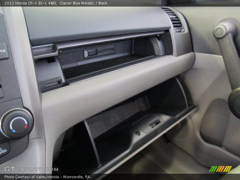 Glacier Blue Metallic / Black 2011 Honda CR-V EX-L 4WD