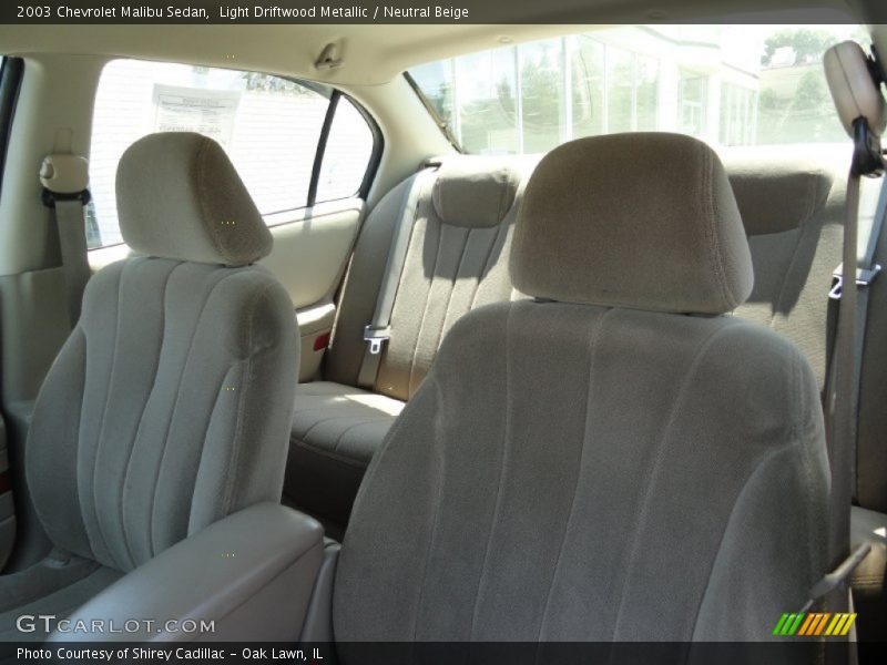 Light Driftwood Metallic / Neutral Beige 2003 Chevrolet Malibu Sedan