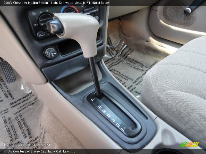 Light Driftwood Metallic / Neutral Beige 2003 Chevrolet Malibu Sedan
