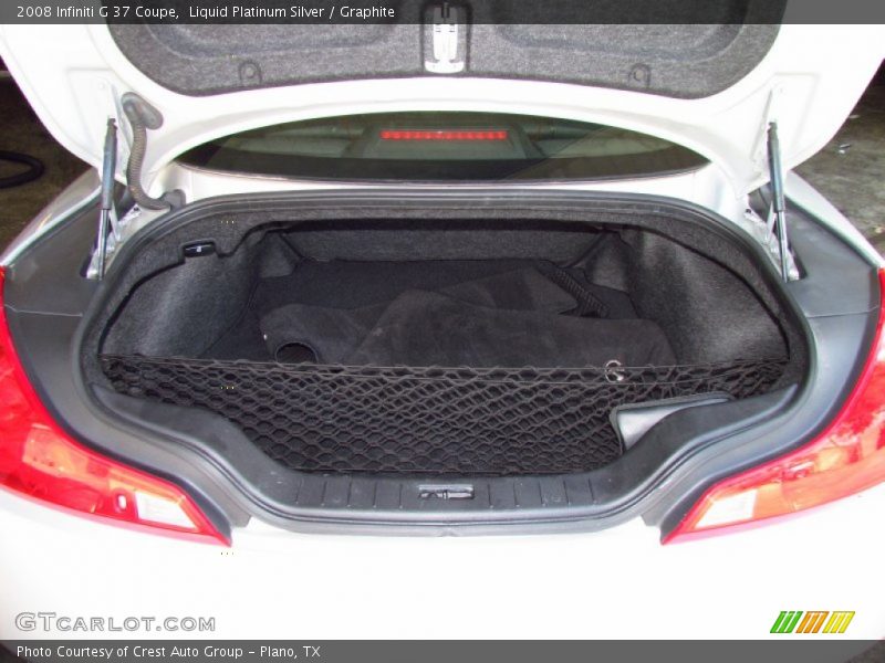 Liquid Platinum Silver / Graphite 2008 Infiniti G 37 Coupe