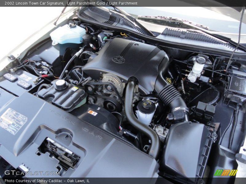 Light Parchment Gold / Light Parchment 2002 Lincoln Town Car Signature