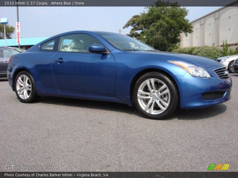  2010 G 37 Coupe Athens Blue