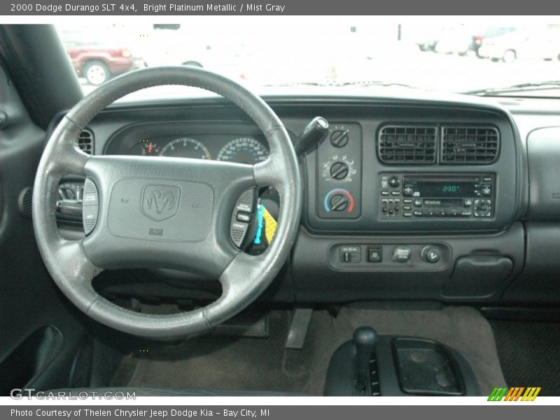 Bright Platinum Metallic / Mist Gray 2000 Dodge Durango SLT 4x4