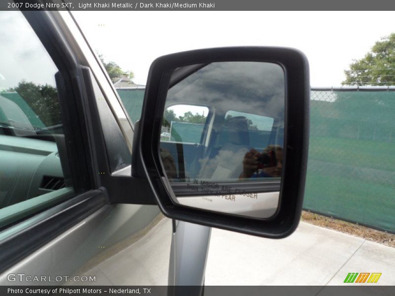 Light Khaki Metallic / Dark Khaki/Medium Khaki 2007 Dodge Nitro SXT