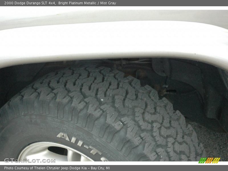 Bright Platinum Metallic / Mist Gray 2000 Dodge Durango SLT 4x4