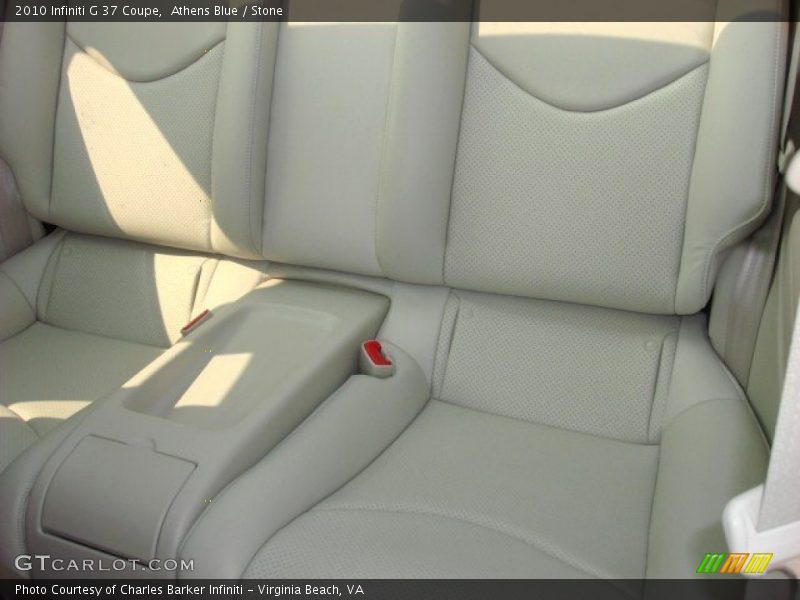 Athens Blue / Stone 2010 Infiniti G 37 Coupe