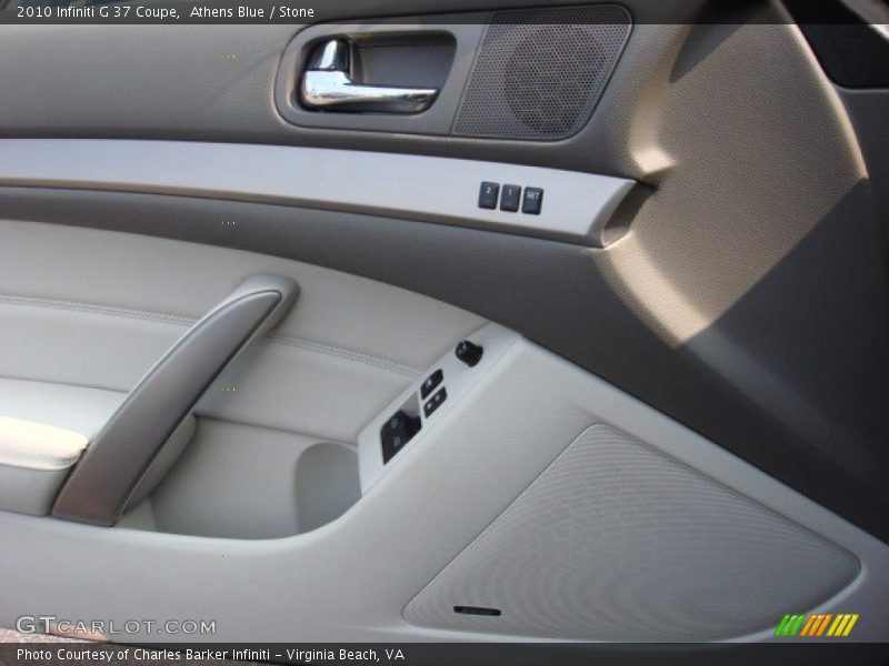 Athens Blue / Stone 2010 Infiniti G 37 Coupe