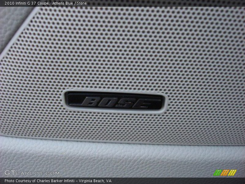Athens Blue / Stone 2010 Infiniti G 37 Coupe
