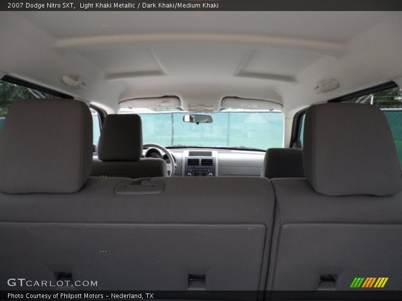 Light Khaki Metallic / Dark Khaki/Medium Khaki 2007 Dodge Nitro SXT