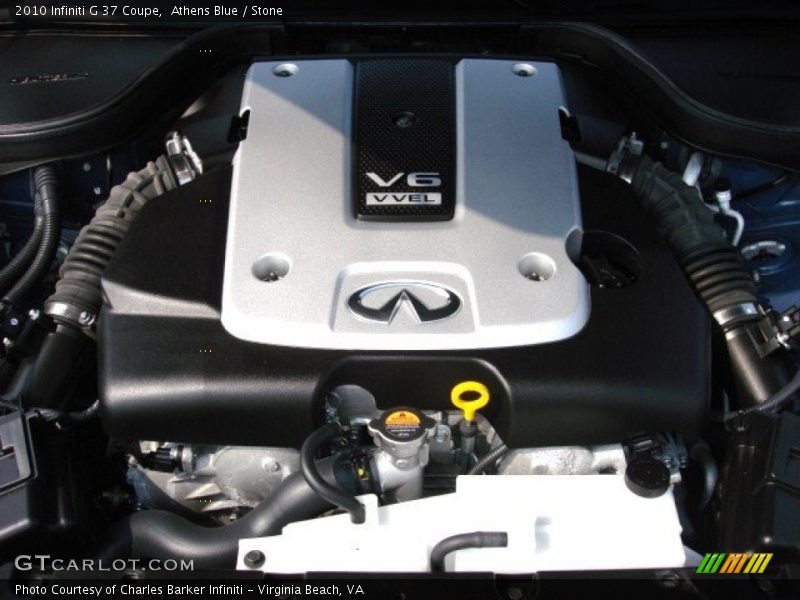  2010 G 37 Coupe Engine - 3.7 Liter DOHC 24-Valve CVTCS V6