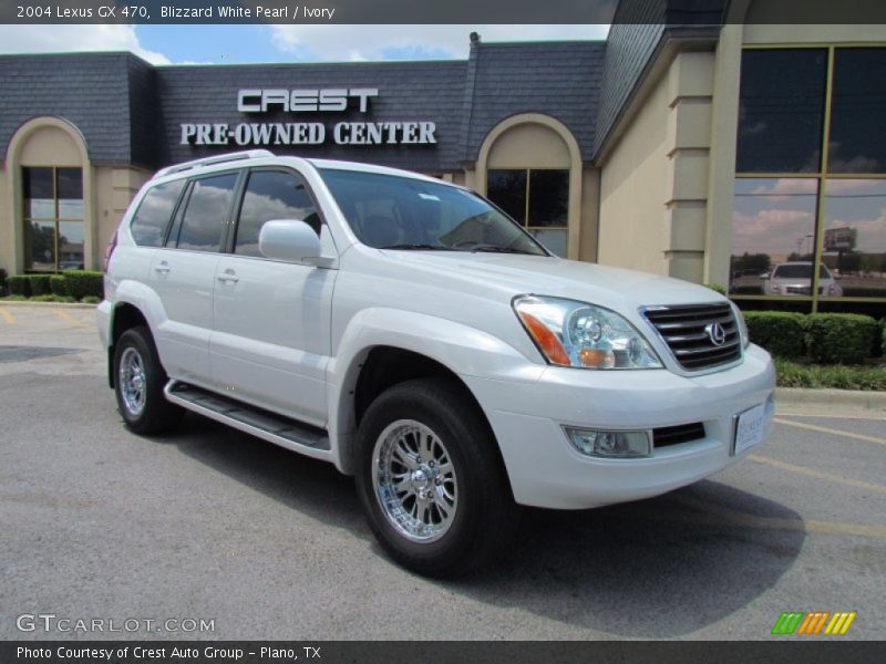 Blizzard White Pearl / Ivory 2004 Lexus GX 470