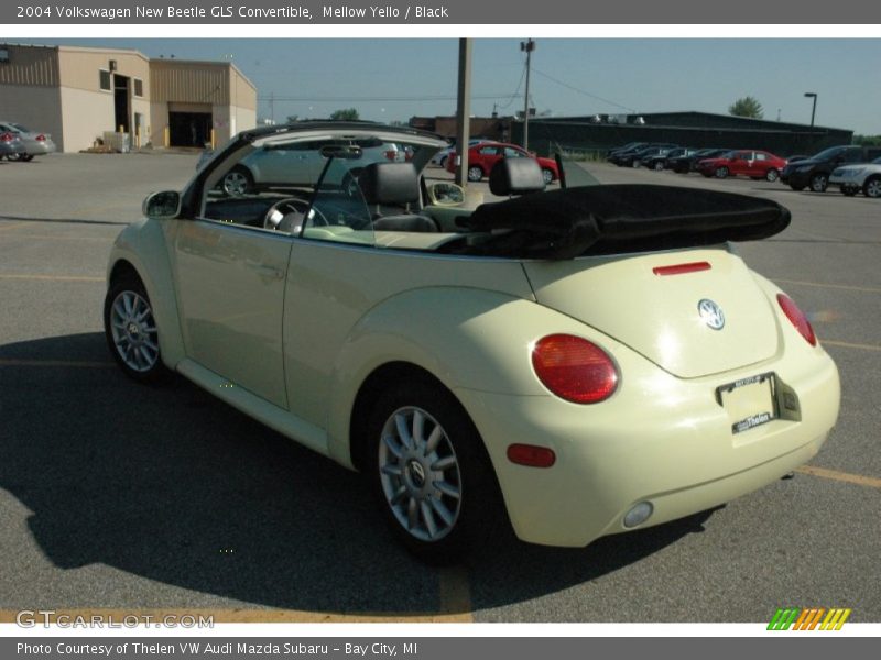 Mellow Yello / Black 2004 Volkswagen New Beetle GLS Convertible