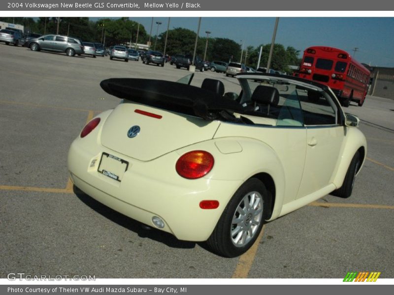 Mellow Yello / Black 2004 Volkswagen New Beetle GLS Convertible
