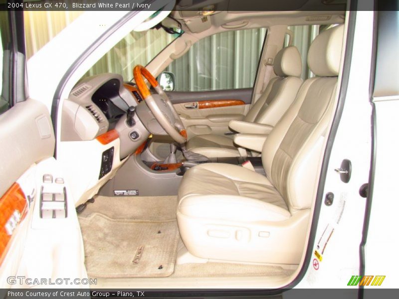Blizzard White Pearl / Ivory 2004 Lexus GX 470