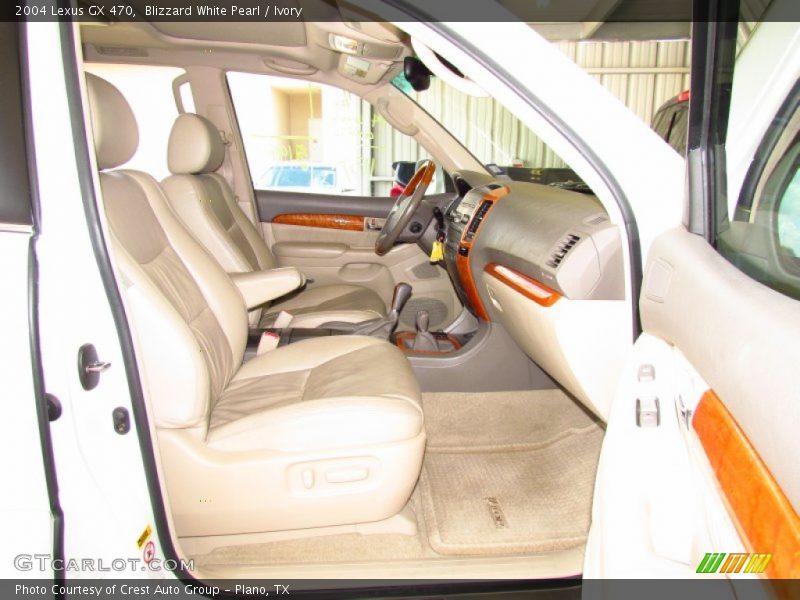Blizzard White Pearl / Ivory 2004 Lexus GX 470