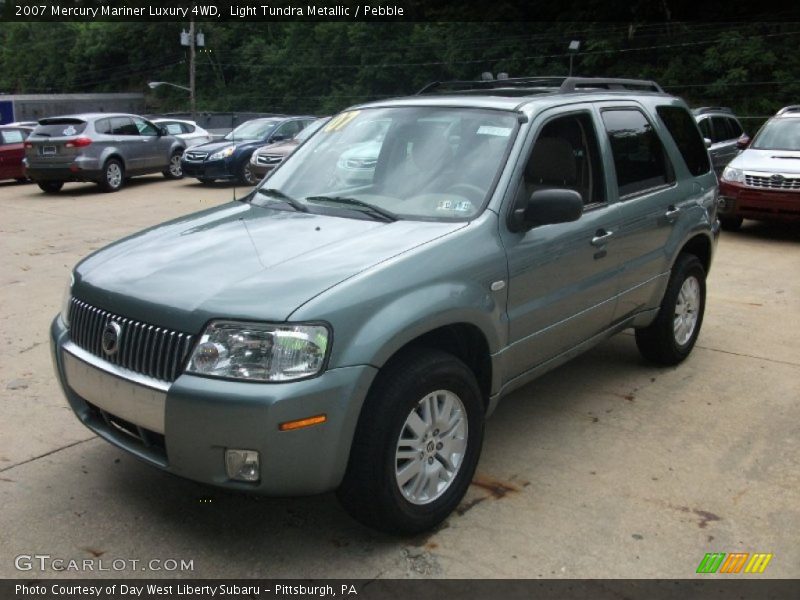Light Tundra Metallic / Pebble 2007 Mercury Mariner Luxury 4WD