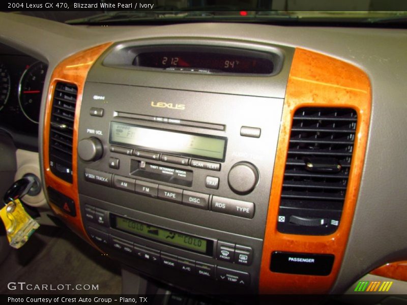 Blizzard White Pearl / Ivory 2004 Lexus GX 470