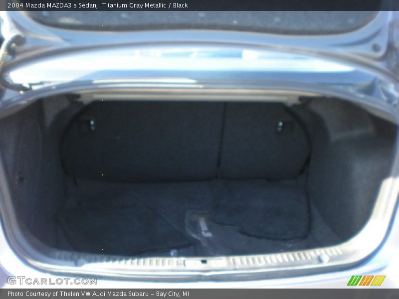 Titanium Gray Metallic / Black 2004 Mazda MAZDA3 s Sedan