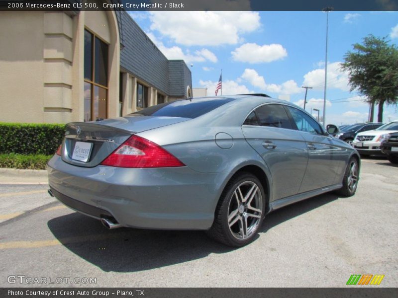 Granite Grey Metallic / Black 2006 Mercedes-Benz CLS 500