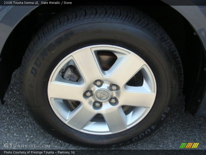 Slate Metallic / Stone 2008 Toyota Sienna LE