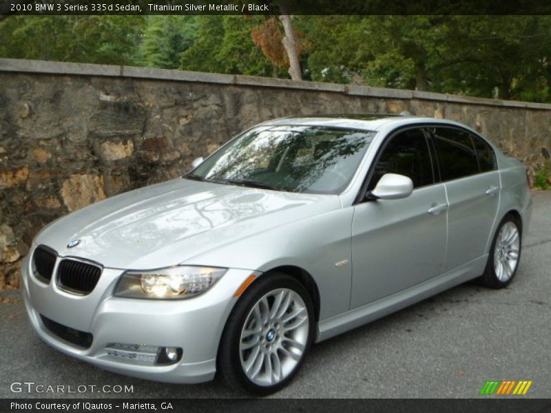 Front 3/4 View of 2010 3 Series 335d Sedan