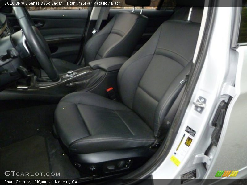  2010 3 Series 335d Sedan Black Interior