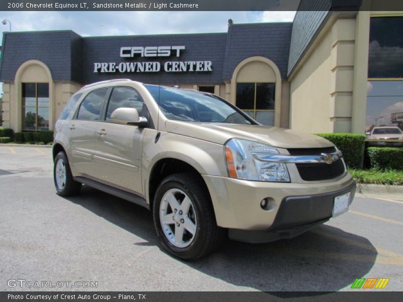 Sandstone Metallic / Light Cashmere 2006 Chevrolet Equinox LT