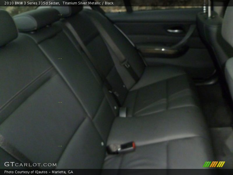 Titanium Silver Metallic / Black 2010 BMW 3 Series 335d Sedan