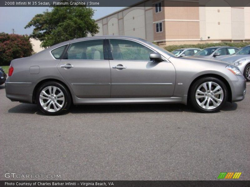 Platinum Graphite / Stone 2008 Infiniti M 35 Sedan