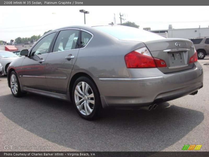 Platinum Graphite / Stone 2008 Infiniti M 35 Sedan