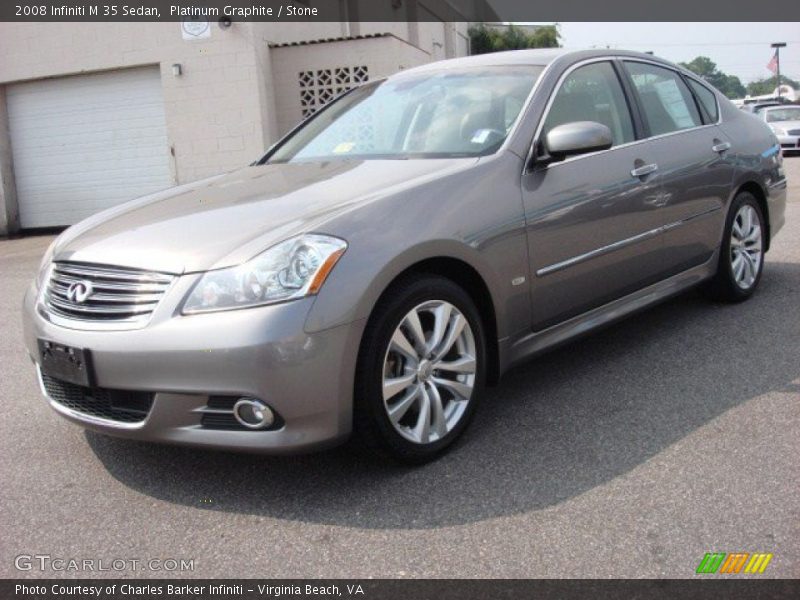 Platinum Graphite / Stone 2008 Infiniti M 35 Sedan