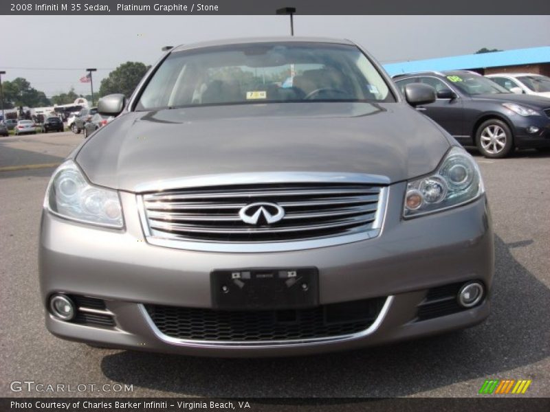 Platinum Graphite / Stone 2008 Infiniti M 35 Sedan