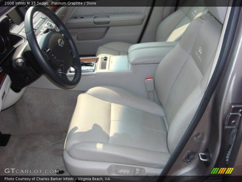 Platinum Graphite / Stone 2008 Infiniti M 35 Sedan