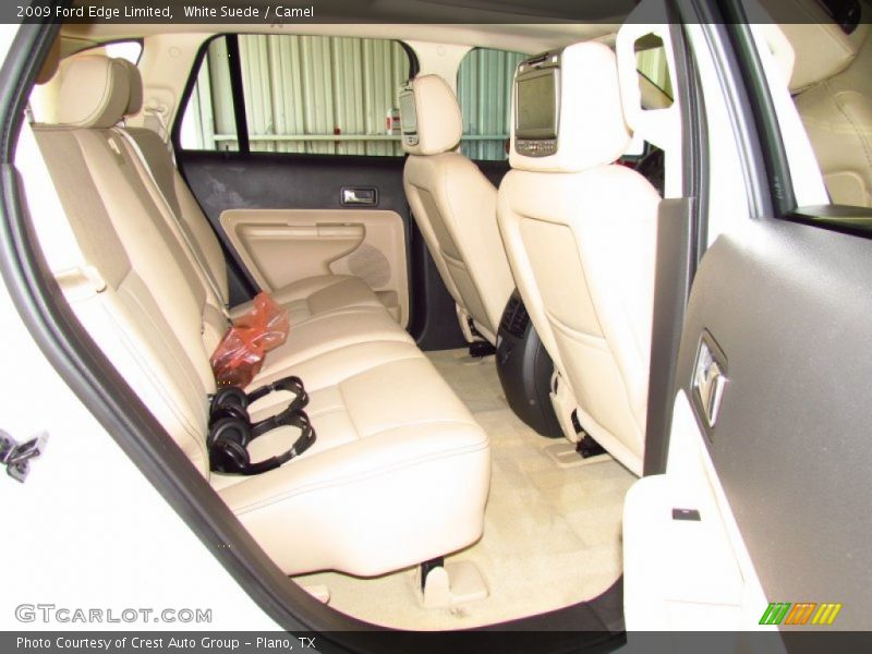 White Suede / Camel 2009 Ford Edge Limited