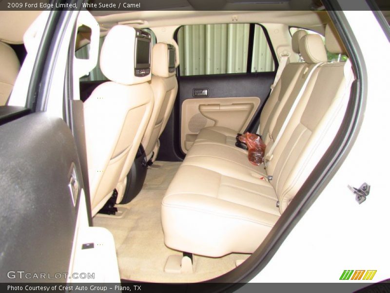 White Suede / Camel 2009 Ford Edge Limited
