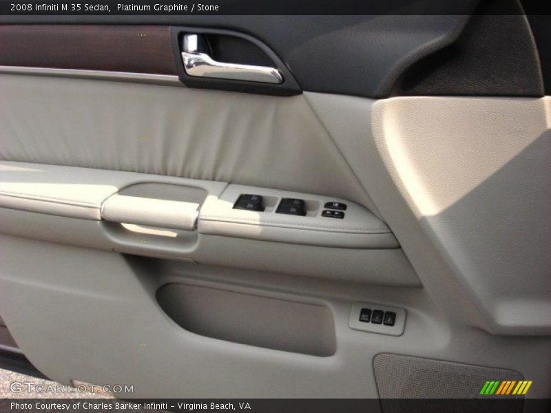 Platinum Graphite / Stone 2008 Infiniti M 35 Sedan