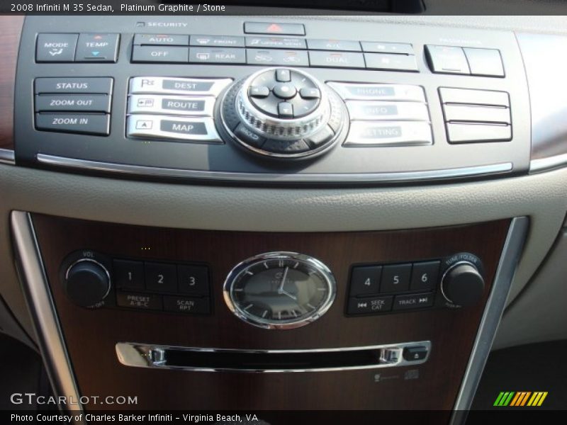 Platinum Graphite / Stone 2008 Infiniti M 35 Sedan