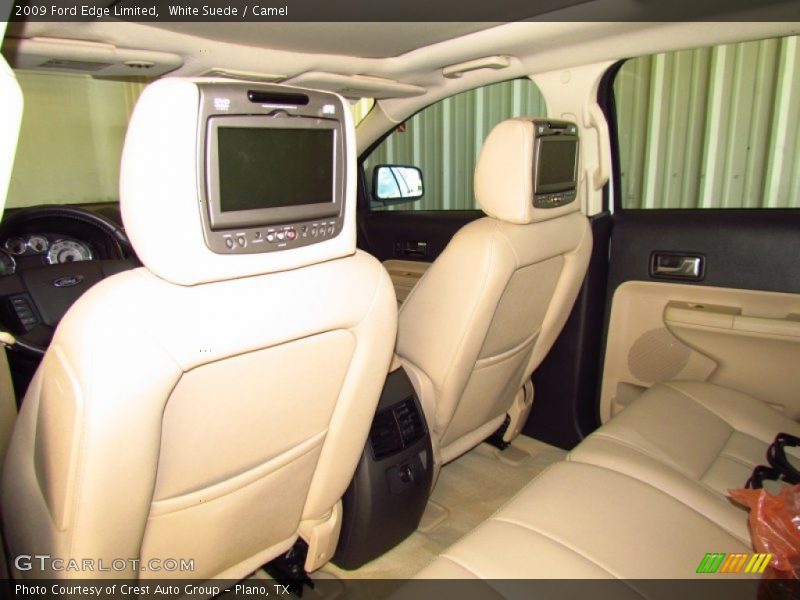 White Suede / Camel 2009 Ford Edge Limited