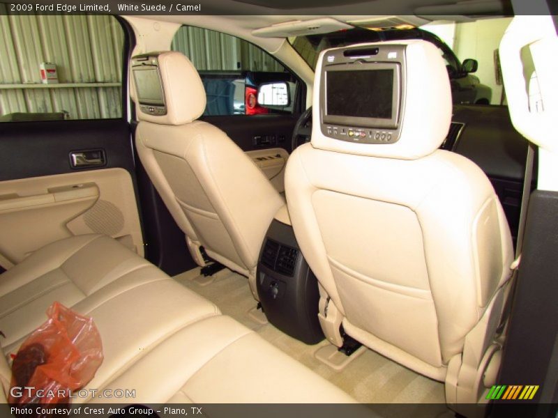 White Suede / Camel 2009 Ford Edge Limited
