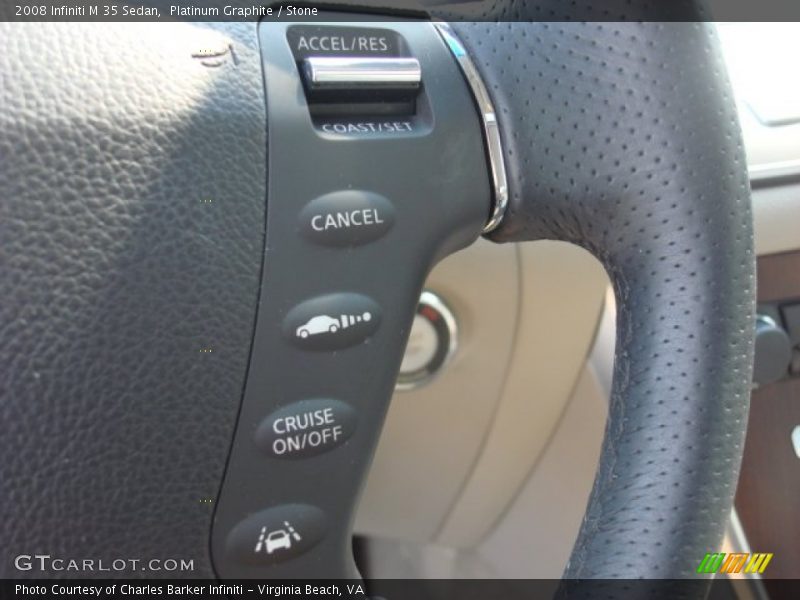 Platinum Graphite / Stone 2008 Infiniti M 35 Sedan