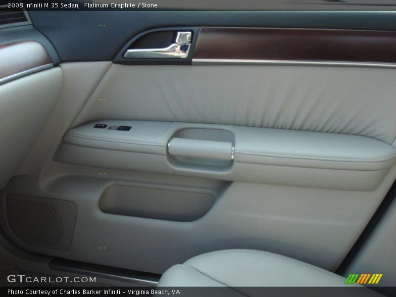 Platinum Graphite / Stone 2008 Infiniti M 35 Sedan