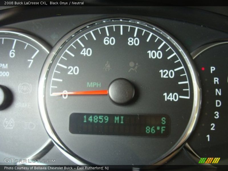 Black Onyx / Neutral 2008 Buick LaCrosse CXL