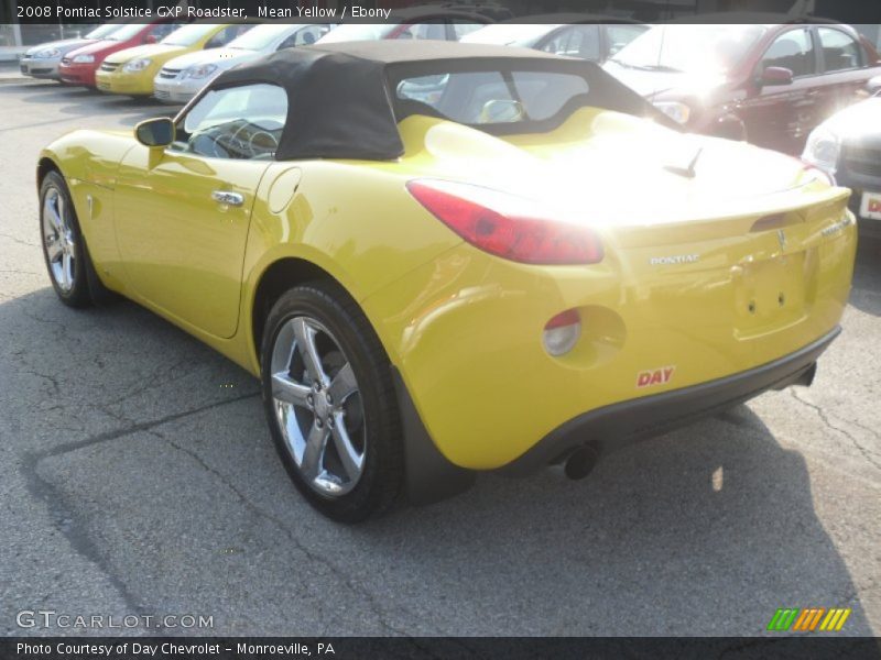 Mean Yellow / Ebony 2008 Pontiac Solstice GXP Roadster