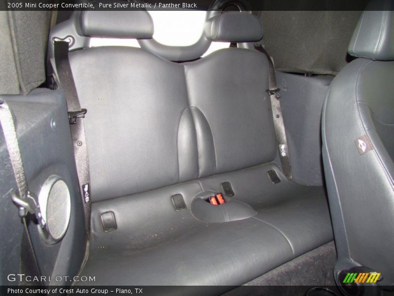 Pure Silver Metallic / Panther Black 2005 Mini Cooper Convertible