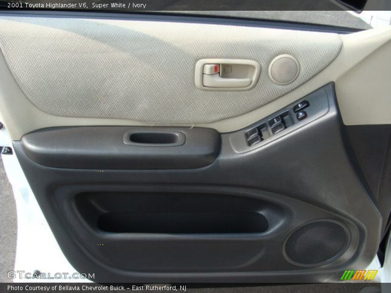 Door Panel of 2001 Highlander V6